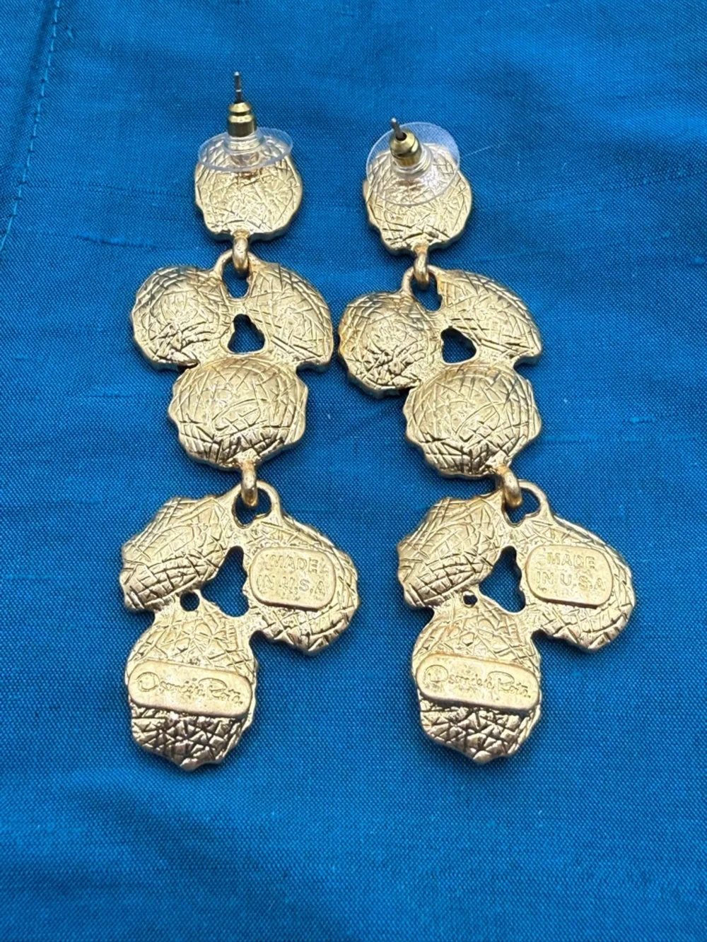 Oscar de la Renta Earrings - Picture 4 of 8